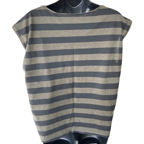 🌸4/$20🌸 Joe Fresh Striped Pocket Muscle T-Shirt - Picture 3 of 6